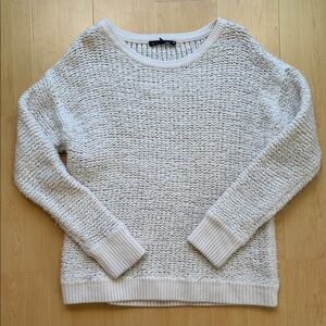 rag & bone Textured Cream Sweater
